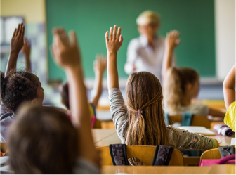 students in a classroom, indicating education success with web development and digital marketing services